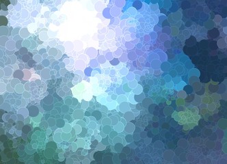 beautiful color dot fizzy bubble style pattern abstract background