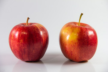par de manzanas galas