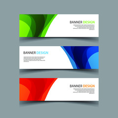 Fototapeta premium Vector Abstract design banner web template