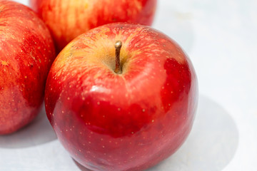 rich fresh and natural apples