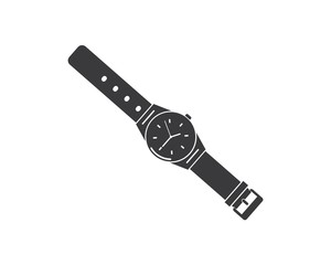wrist watch icon vector template design