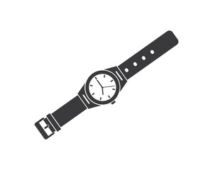 wrist watch icon vector template design