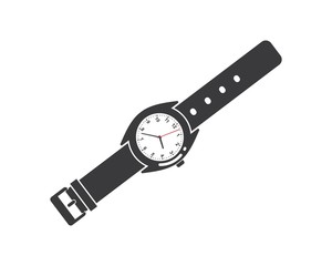 wrist watch icon vector template design