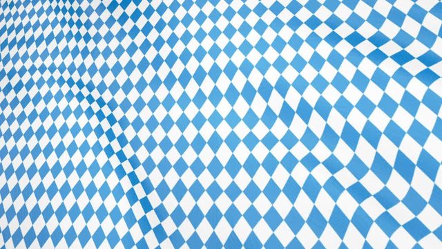 Flag of the oktoberfest flutters in the wind, the animation of the national traditional flag of the oktoberfest, the background, the saver