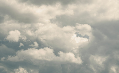 Beautiful clouds with sky background