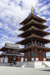 四天王寺 大阪府 日本