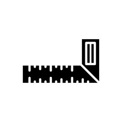 Obraz premium ruler icon trendy
