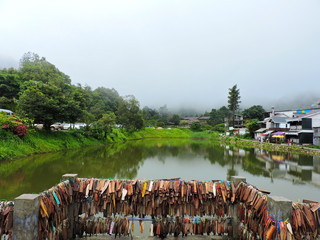 The village of PILOK  Ban I-tong  Thong Pha Phum Kanchanaburi  Thailand