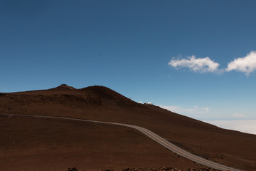 Road to Haleakala Volcano Hawaii 