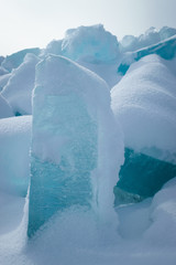stacked ice