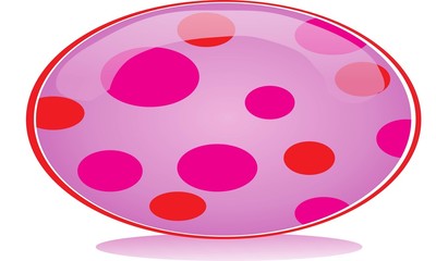 Polka Mushroom Web Button