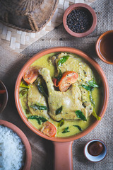 Duck curry