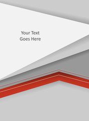 vertical modern template