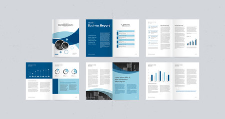 template layout design with cover page for company profile ,annual report , brochures, flyers, presentations, leaflet, magazine,book . and vector a4 size for editable.
