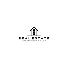 Real estate logo - modern and simple design