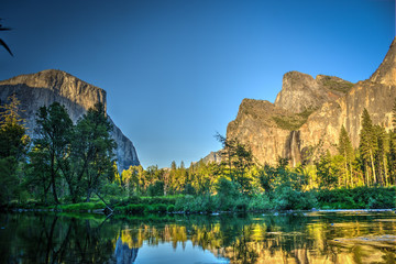 Reflection in Merced River