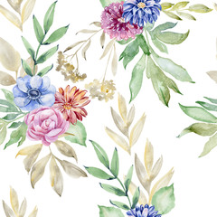 watercolor seamless pattern