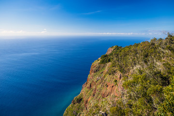 Landscape of Madeira from Miradouro da Torre, Portugal