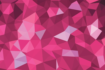 Obraz premium Light Orange vector modern geometric abstract background , Multicolor, Rainbow vector triangle mosaic template
