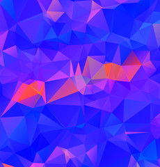 Abstract multicolor purple and blue background. Vector polygonal design illustrator