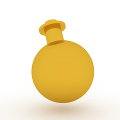 Bottle, analysis, Collection of icons style of hospital or medical care. Sign or symbols of Medicine and Health Care.