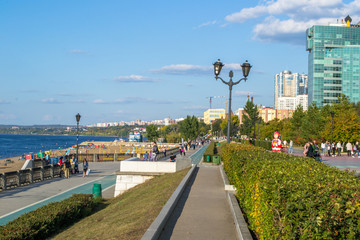 view of the city