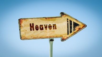 Street Sign to Heaven