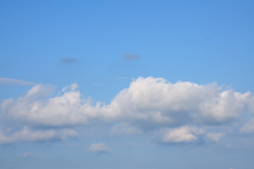 Blue cloudy sky for background