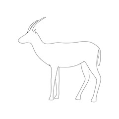 Gazzelle Isolated Pose Line