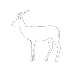 Gazzelle Isolated Pose Line