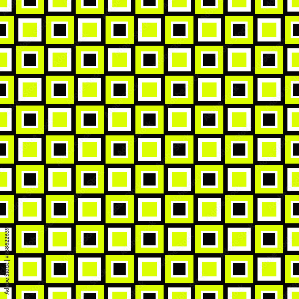 Poster abstract repeating square pattern background - vector illustration