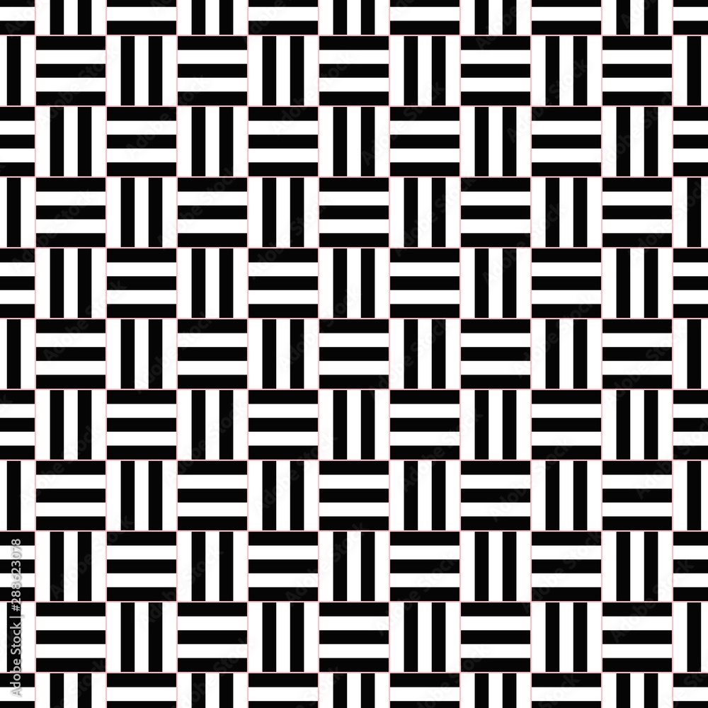 Poster abstract repeating square pattern background - vector graphic