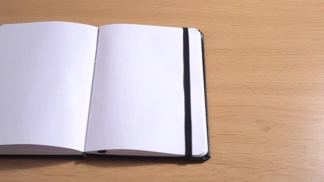 Cuaderno abierto