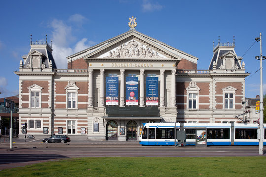 Concertgebouw Concert Hall In Amsterdam