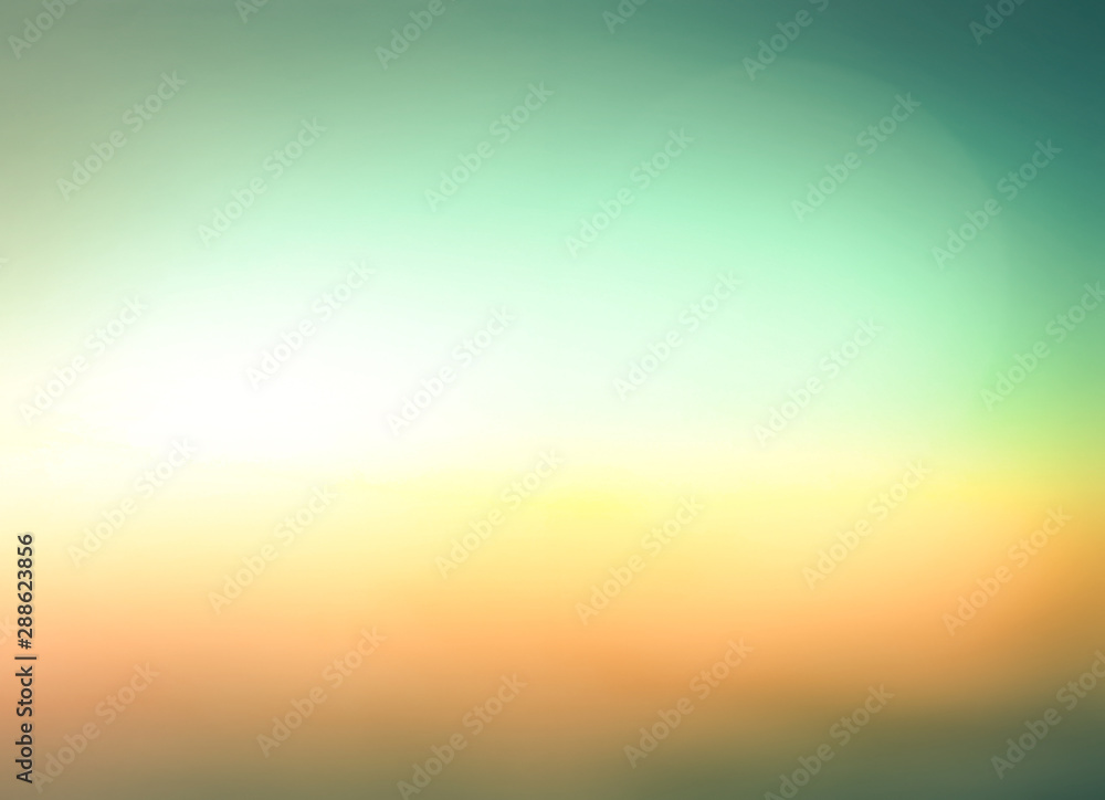 Wall mural abstract blurred nature background