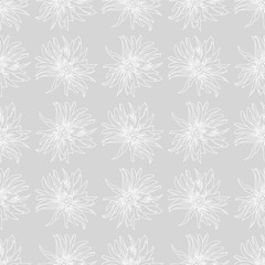 floral seamless pattern with flowers