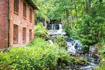 Grebban's Mill in summer scenery