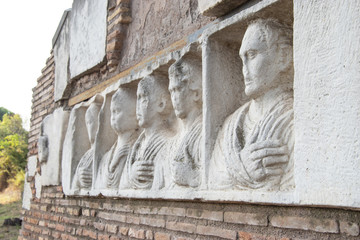 Funerary monument in Via Appia Antica, Rome