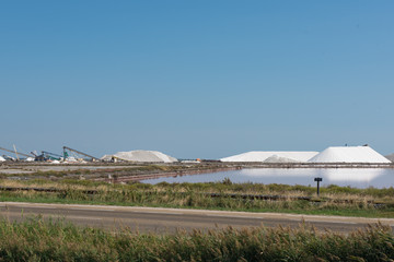 Fototapeta premium Aigues-Mortes (Camargue, France), Salins du Midi