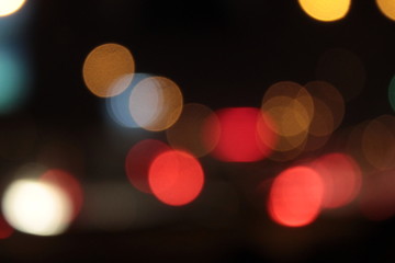 defocused lights