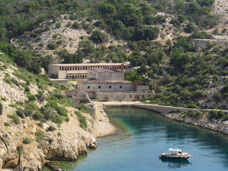 Abandon prison Goli otok croatia