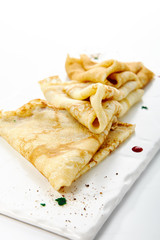 Folded Crepe or Pancake