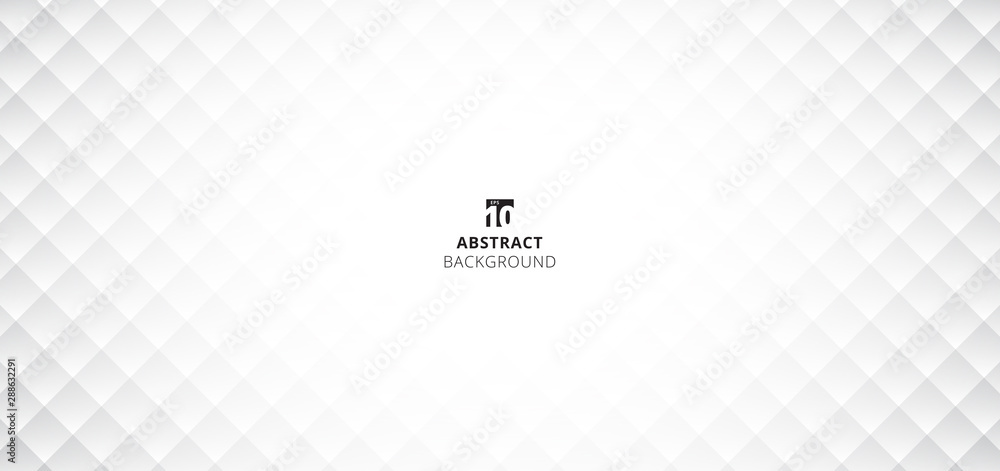 Poster abstract modern design gray and white grid pattern background with space for your text.