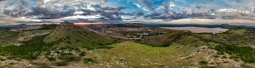 Fototapeta premium panoramica de hermosillo 