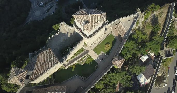 San Marino, castles, fortress aerial
