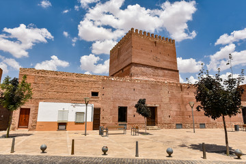 Medieval Castle Pilas Bonas, in Manzanares, Ciudad Real