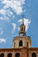 Fototapeta na wymiar The parish church of Our Lady of the Assumption, in Manzanares Ciudad Real
