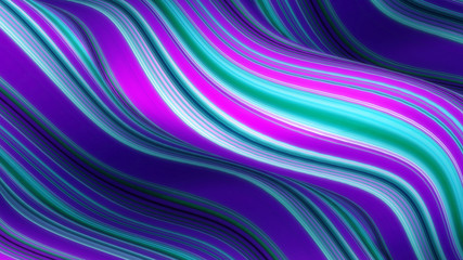 Naklejka premium Elegant line background. 3d illustration, 3d rendering.