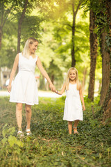 Fototapeta premium My mother is my closest friend.