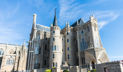 episcopal palace of Gaudi in Astorga